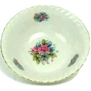 Vintage Japan Betsons Floral Porcelain Bowl Multi Color 6" Fine China
